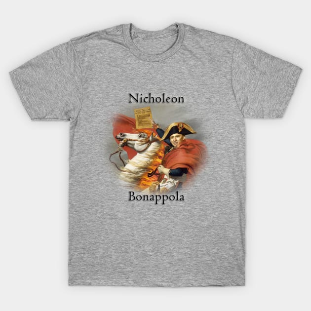 Nicholeon Bonappola T-Shirt by TylerMascola